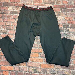 Vintage Scent Lok Base Layer Pants Mens Size M Black Hunting Outdoor USA Made